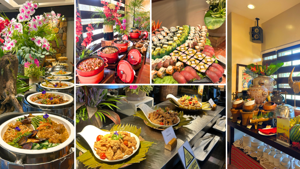 Indigenous Mindanao dishes served at Waterfront Insular Hotel for Kadayawan hotel buffets.