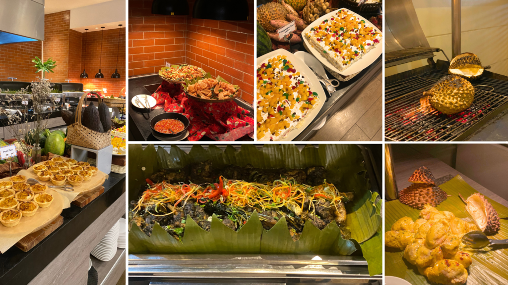 Park Inn Vanda Restaurant featuring Salo sa Ani dishes and grilled durian for Kadayawan hotel buffets.