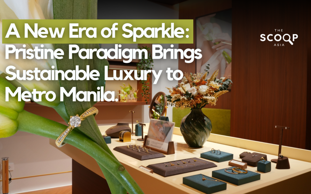 Pristine Paradigm sustainable luxury jewelry showroom counter display in Poblacion Makati
