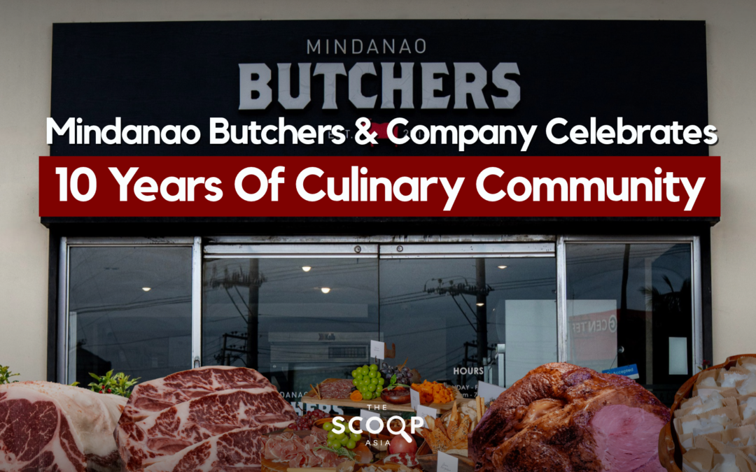 Mindanao Butchers Davao storefront banner celebrating 10 years of culinary community